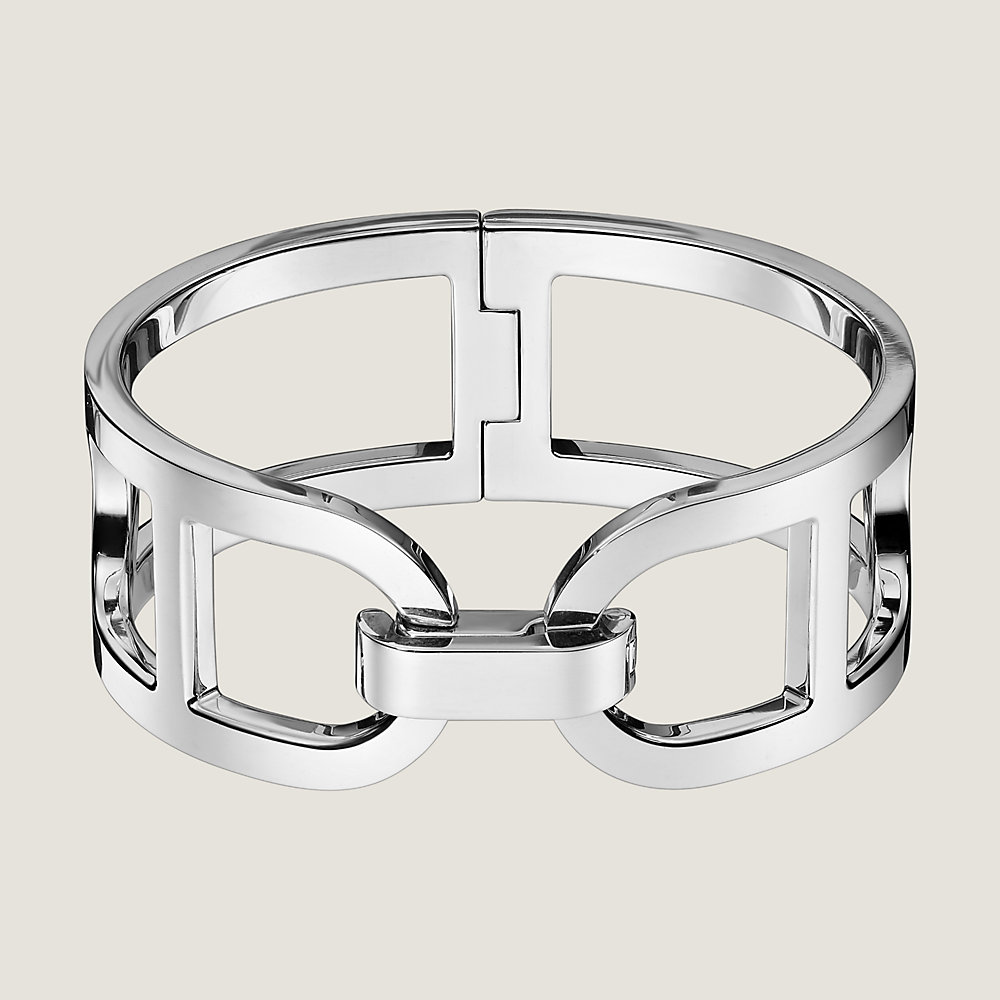 希少【HERMES】Brazalete Ever Chaine d'Ancre, tamano mediano Ever Chaine d'ancre bracelet, small model | Hermès USA